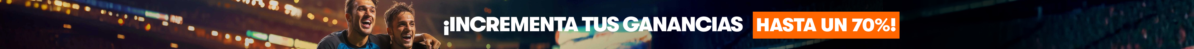Aumenta tus ganancias hasta un 70%