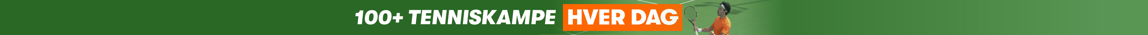 Fantastiske odds på Tennis