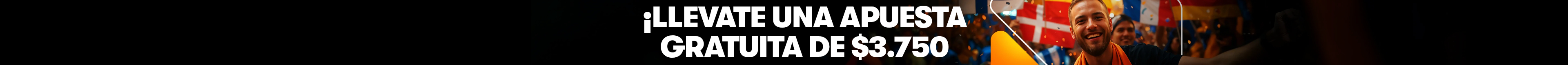 Apuesta Gratuita de $3.750 para Eliminatorias