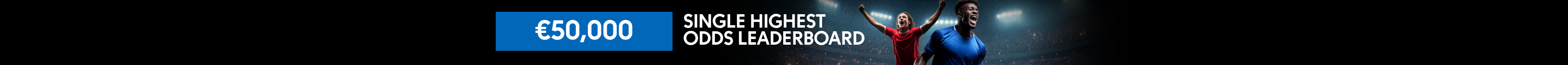 €50,000 Big Odds Rewards