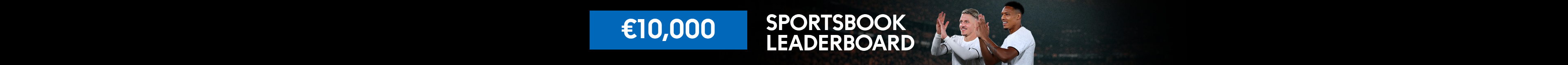 €10,000 Sportsbook Leaderboard